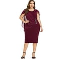 thumbnail image 1 of Plus-Size-Clothing Rhinestone Embellished Dresses, 1 of 1
