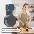 thumbnail image 6 of Infurider Mount Holder for Echo Dot 3rd Gen to Space-Save and Hide Messy Wires for Room, Black, 2PCS, 6 of 8