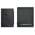 thumbnail image 3 of Waterproof Outdoor Folding Chaise Lounge Chair Cover - 210D Black, Anti-Rust, 3 of 8
