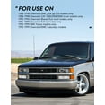 thumbnail image 2 of Nilight Headlight Assembly Compatible with 1988-1998 Chevy/GMC C10 C/K 1994-1999 Tahoe 1992-1994 Blazer 1992-1999 Yukon Suburban Black Housing Clear Lens Projector Halo Headlights, 2 of 8