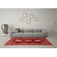 thumbnail image 3 of Ahgly Company Indoor Square Persian Red Traditional Area Rugs, 7' Square, 3 of 4