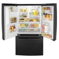 thumbnail image 2 of Ge Gfe26j 36" Wide 25.6 Cu. Ft. Energy Star Rated French Door Refrigerator - Black, 2 of 5