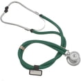 thumbnail image 2 of ASA Techmed Nurse Starter Kit - Stethoscope and Blood Pressure Cuff Set with EMT Shears (Hunter Green), 2 of 6