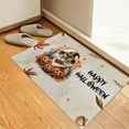 thumbnail image 3 of Happy Halloween Ragdoll Witches Hat Pumpkin Carving Doormat Cat Lover Kitten Owner Gifts Idea Indoor Outdoor Welcome Mat - 02019, 3 of 5