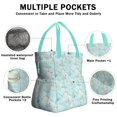 thumbnail image 3 of Princess Pattern Drawstring Lunch Bag Women - Drawstring Lunch Bag Insulated for Work Office - Stain-Resistant Large Lunchbags for Women with Multi-Pockets, 3 of 6