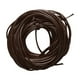 thumbnail image 4 of Cable de cera de 1,5 mm, alambre de piel sintética para manualidades, bricolaje, , fabricación de joyas, 22 colores seleccion Café oscuro, 4 of 9
