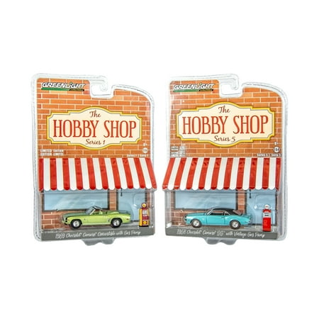 The Hobby Shop Limited Edition Chevy Camaro 1:64 Diecast Two Pack