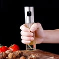 thumbnail image 4 of Botella pulverizadora de aceite de acero inoxidable 304 Pulverizador a presión para uso doméstico Aceite de cocina Vinagre Barbacoa Pulverizador de aceite de vidrio a prueba de fugas 100 ml, 4 of 8