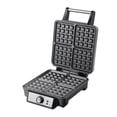 thumbnail image 2 of Wafflera Belga Heat+Premium MasterChef Huken 4 Rebanadas Acero, 2 of 4