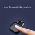thumbnail image 4 of HLONK Smart Biometric Fingerprint Combination Keyless Door Lock Bluetooth 4.2 Anti-Theft Security Padlock, 4 of 8