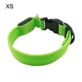 thumbnail image 4 of Collar para mascotas Iluminación LED Suministros para mascotas ABS Recargable Prevención de accidentes Herramientas anti-perdida Collares Actividades de seguridad Batería USB Verde XS Speravity PT000654-51, 4 of 7