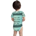thumbnail image 6 of Rocae Not All Those Who Wander Are Lost1 for Baby Climbing Clothes Soft Baby Romper for Active Infants Comfortable and Breathable Crawling Jumpsuit Unisex Baby Outfit 9M, 6 of 8