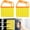 2pcs Orange, variant on 7 Finger Blind Cleaner Duster Tool, 7 Finger Microfiber Washable Blind Cleaner, Cleaning Dust Remova for Window Air Conditioner Vent Fans Venetian Shades Wood Blinds Dust Dirt (4pcs)