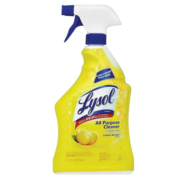Lysol 4 in 1 All Purpose Cleaner Lemon Breeze® Scent -- 32 fl oz