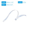 thumbnail image 2 of Uxcell FFC Ribbon Flat Flexible Cable 18 Pin 0.5mm 300mm (B Type) for LCD Laptop 10 Pack, 2 of 5