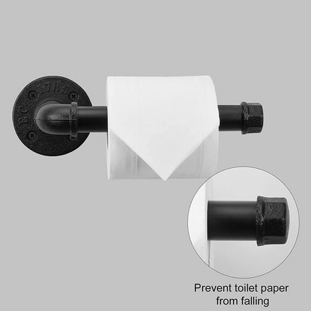 Pipe Toilet Paper Holder