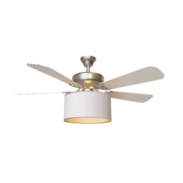 White Fantastic Ceiling Fan Shade and Clips Bundle BONUS a Light