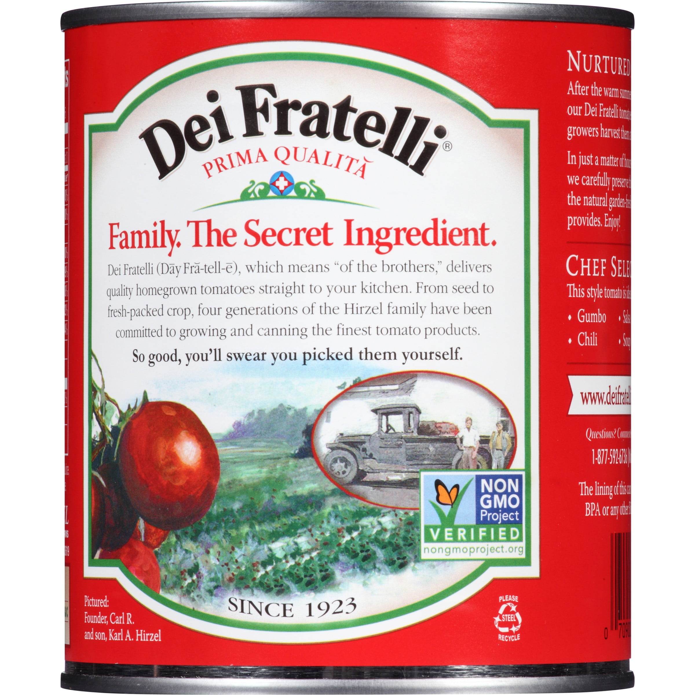 Dei Fratelli Diced Tomatoes, 28 Oz
