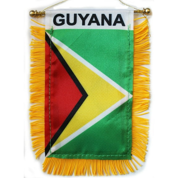 Guyana Window Hanging Flag