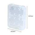 thumbnail image 2 of 1/50Pcs Portable Durable Memory Card Transparent Storage Box Protector Holder Plastic Mini For Sd Sdhc Tf Ms Storage Case, 2 of 9