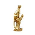 thumbnail image 1 of GROWTH TANK Leopard Statue Animal Sculpture Resin Landscape Crafts Table Centerpiece Cheetah Style B, 1 of 9