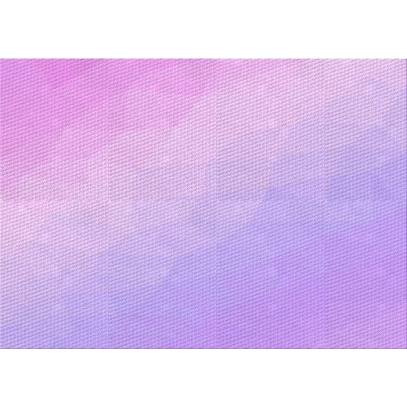Ahgly Company Machine Washable Indoor Rectangle Transitional Heliotrope Purple Area Rugs, 2' x 4'