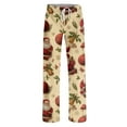 thumbnail image 6 of Christmas Women's Casual Long Pajama Pants Xmas Graphic Print Pjs Christmas Wide Leg Comfy Relaxed Fit Pants, 6 of 6
