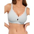 thumbnail image 1 of Bra LUCKMEEY, sin aros, cobertura inalámbrica Push Up, cobertura total, 1 of 7