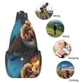 thumbnail image 5 of Lsque Squirrel Sleeping In Tree Pattern Cross Chest Bag Diagonally – Premium Durable Front Chest Sling with Adjustable Padded Strap, High-Capacity Storage, 5 of 8