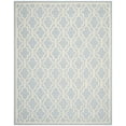 thumbnail image 3 of SAFAVIEH Cambridge Kyle Geometric Wool Area Rug, Light Blue/Ivory, 11' x 15', 3 of 8