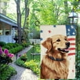 thumbnail image 4 of Heduofu  Patriotic Golden Retriever Garden Flag Double Sided Outside, Independence Day American Stars and Stripes Yard Outdoor Decoration White, 4 of 6