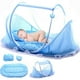 thumbnail image 1 of Mosquitera para cama de bebé, cama plegable portátil, cuna de viaje de verano emergente con mosquitera, cuna para bebé, cuna para bebé recién nacido Xemadio LKX-1452-1, 1 of 8