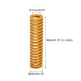 thumbnail image 2 of Troquel Resorte, 20mm OD 80mm Largo 2uds Espiral Estampado Ligera Carga Compresión Troquel Resortes para 3D Impresora Eléctrica Pieza, Amarillo, 2 of 5