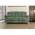 thumbnail image 3 of PonLiving Modern Corduroy Recliner Loveseat with Overstuffed Arms, Green Living Room/ Office, Loveseat., 3 of 6
