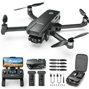 Holy Stone HS720G GPS Drones with Camera for Adults 4K FAA, 2-Axis Gimbal, Built-in Remote ID, 120FOV, Brushless Motor, 5G WiFi Transmission, Smart Return Home, FPV Drone for Beginner,2 Batteries