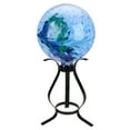 thumbnail image 3 of 11.75" Black Curved Outdoor Patio Stand for Garden Gazing Balls, 3 of 4