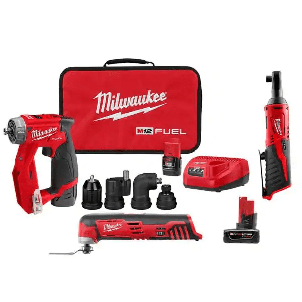 Milwaukee M12 FUEL 12V Li-Ion 4-in-1 