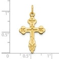 thumbnail image 4 of 10k Yellow Gold Cross Charm, Delightful Charms for Bracelets and Necklaces (0.84 GM, 30 MM Long x 17 MM Wide), 4 of 5