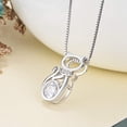 thumbnail image 3 of AOBOCO Birthday Gifts for Her, S925 Sterling Silver Cat Necklaces Cat Jewelry for Women Girls, Cat Gifts for Cat Lovers, 3 of 7