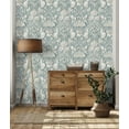 thumbnail image 2 of Fine Decor Fae Sky Blue Woodland Wallpaper, 2 of 6