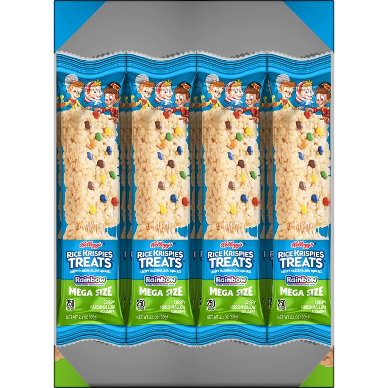 Kellogg's Rice Krispies Treats Squares Rainbow Mega Bar 25.3oz