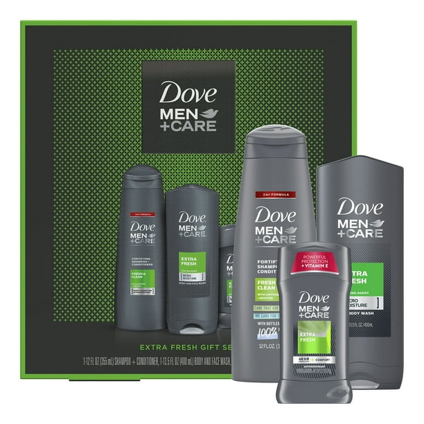 (13 Value) Dove Men+Care Extra Fresh Holiday Gift Set (Shampoo