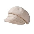 thumbnail image 3 of iHPH7 Warm Hats for Women French Hat Painter Hat Winter Hats for Women Painters Cap, Khaki M, 3 of 6