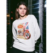 Bsa Motorcycle Co. Sweatshirt Women -BSA Designs, Female 5X-Large