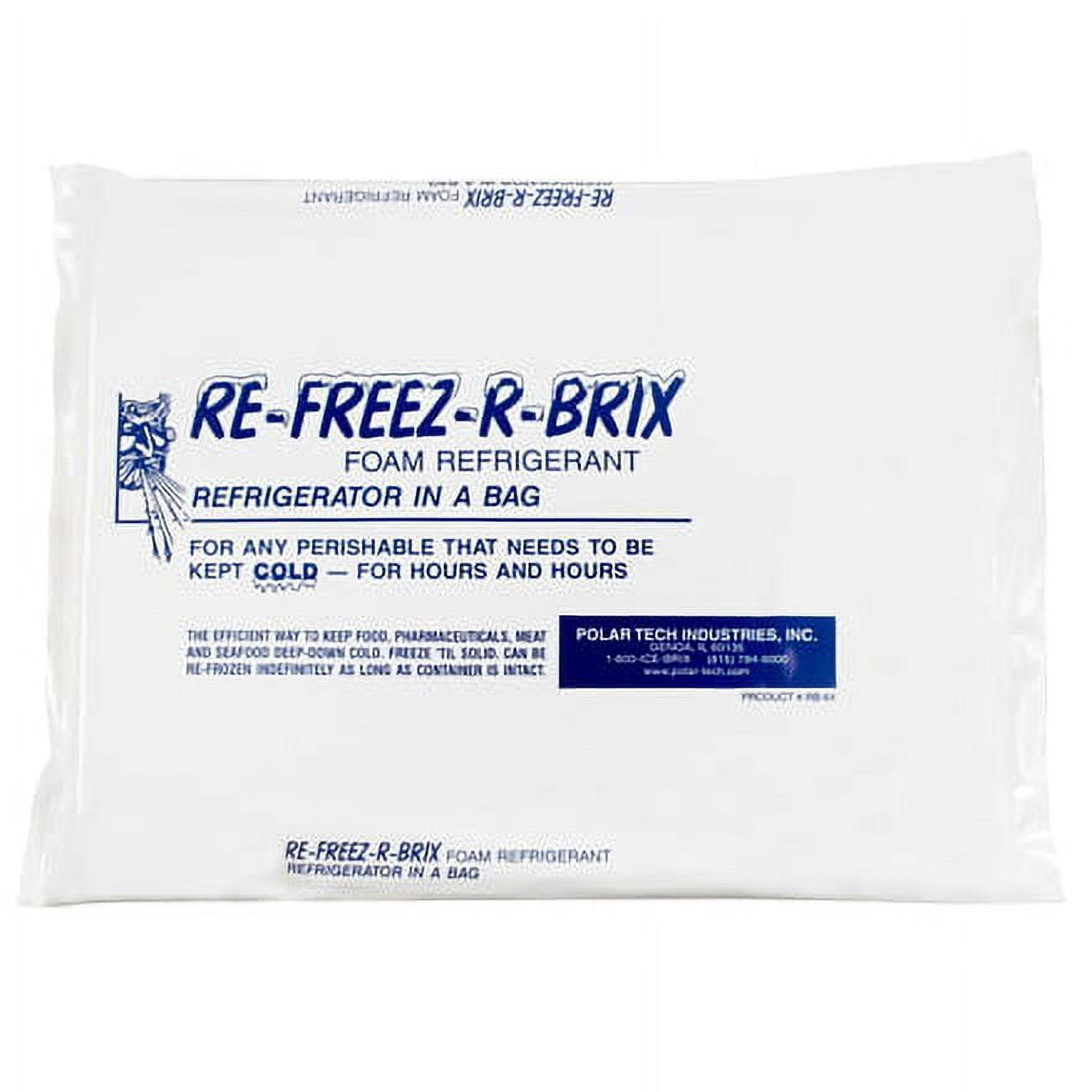 11 1/4 x 9 1/4 x 1" Re-Freez-R-Brix? Cold Bricks - 12 Per Case