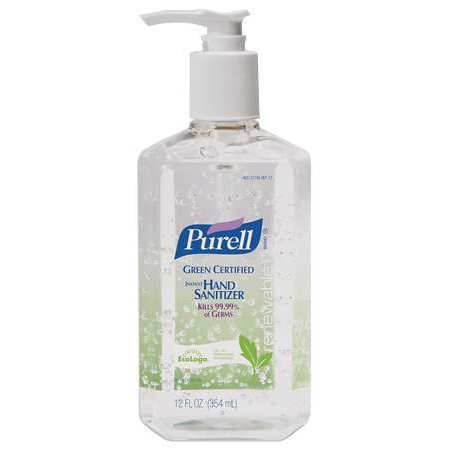 Skin Sanitiser - PURELL 3691-12 Hand Sanitizer,Size 12 oz.,Gel