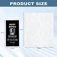 thumbnail image 2 of Wipes for Women and Men Individually Wrapped  and  Wipes, Bath Wipes for Adults No Rinse Personal Cleansing Wipes Travel, Bulk Deodorant for Homeless Shower Wipes for Camping Hiking (50), 2 of 6
