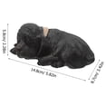 thumbnail image 2 of EXHUMKY 1Pack Resin Key Hider Box for Home Security Black Outdoor Use Garden Accessory Puppy, 2 of 8