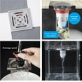 thumbnail image 4 of Dream Lifestyle Shower Floor Drain Backflow Preventer Valve Sewer Core Drainage Insert Drain Plug Hair Catcher Gas Sealer Floor Strainer Trap Seal for Kitchen Bathroom, 4 of 8