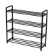thumbnail image 1 of Advancent Estante organizador de zapatos de 4 capas, estante de almacenamiento de zapatos apilable de múltiples capas para la puerta de la sala de Almacenamiento y organización del hogar No.02 Advancent HA003466-02, 1 of 1